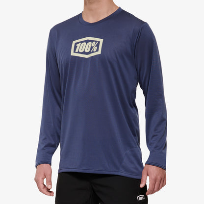 RIDECAMP Long Sleeve Jersey Indigo