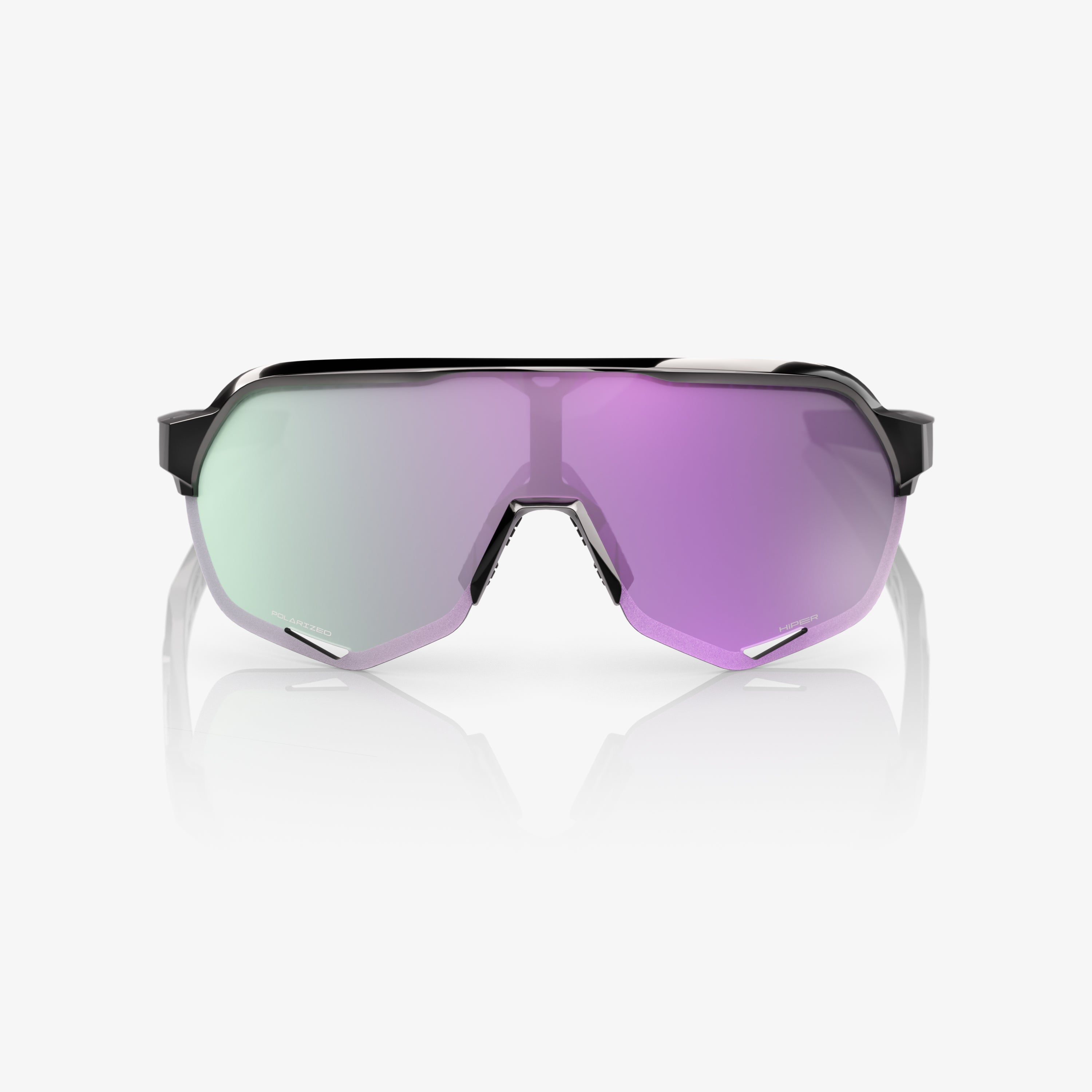 S2 - Polished Black - HiPER Polarized Lavender Mirror - Secondary