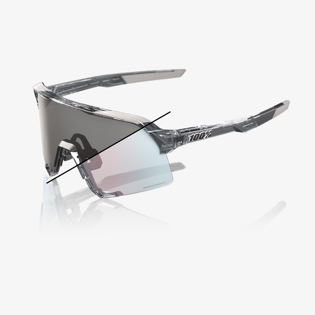 S3 - Polished Translucent Grey - Rose Gold Mirror  display picture 2