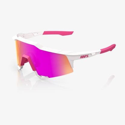 SPEEDCRAFT - Matte White/Pink - HiPER Vital Pink Mirror