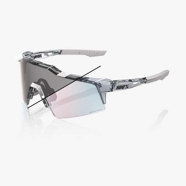 SPEEDCRAFT SL - Polished Translucent Grey - Rose Gold Mirror Photochromic