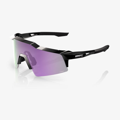 SPEEDCRAFT SL - Polished Black - HiPER Polarized Lavender Mirror