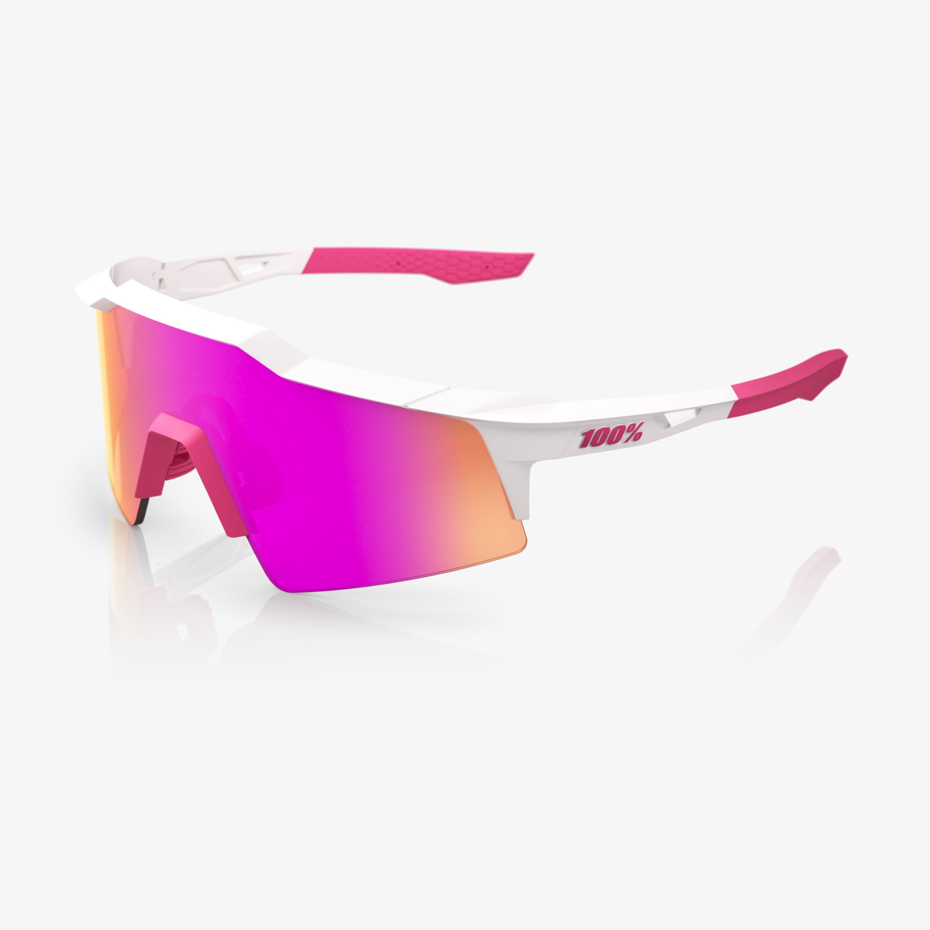 SPEEDCRAFT SL - Matte White/Pink - HiPER Vital Pink Mirror