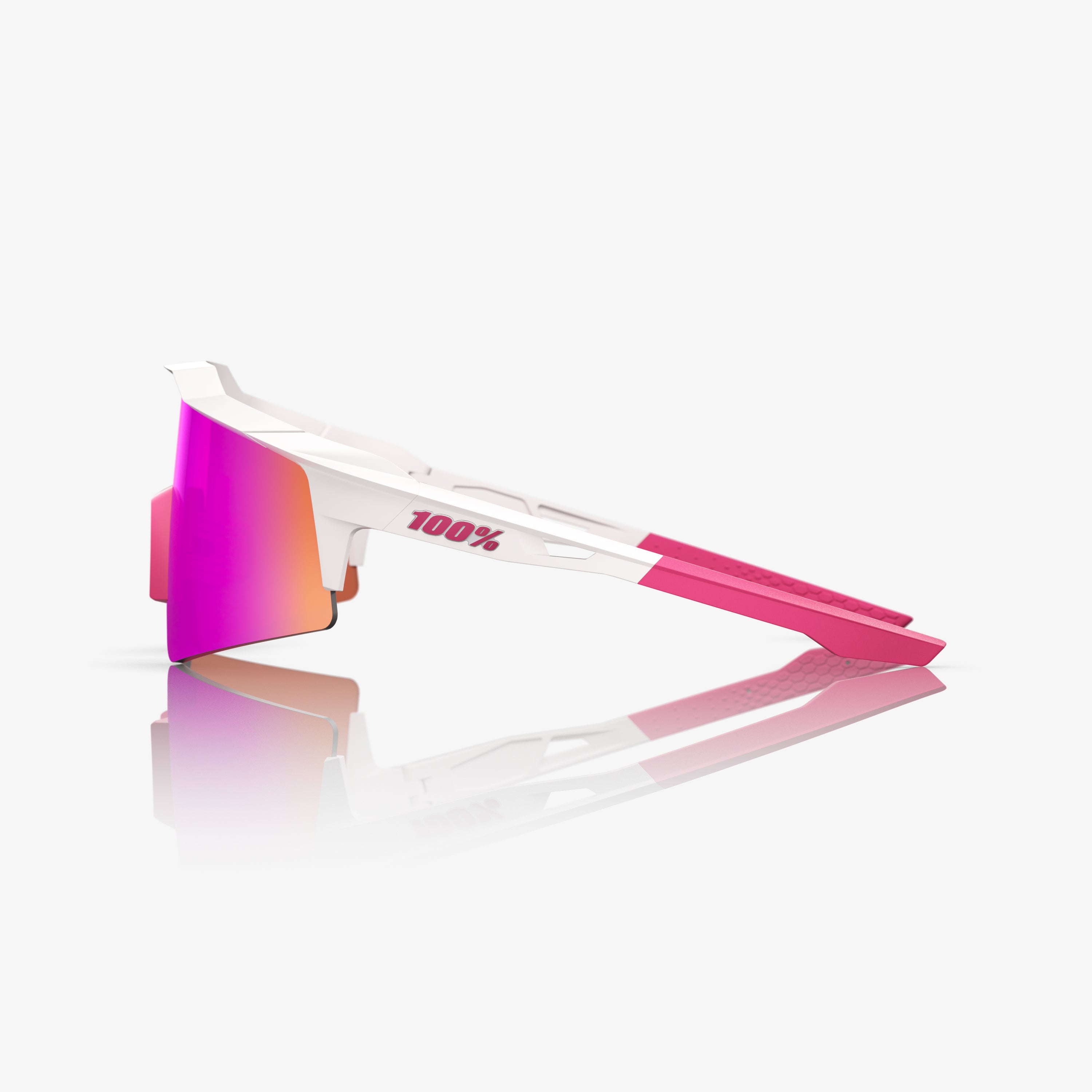 SPEEDCRAFT SL - Matte White/Pink - HiPER Vital Pink Mirror