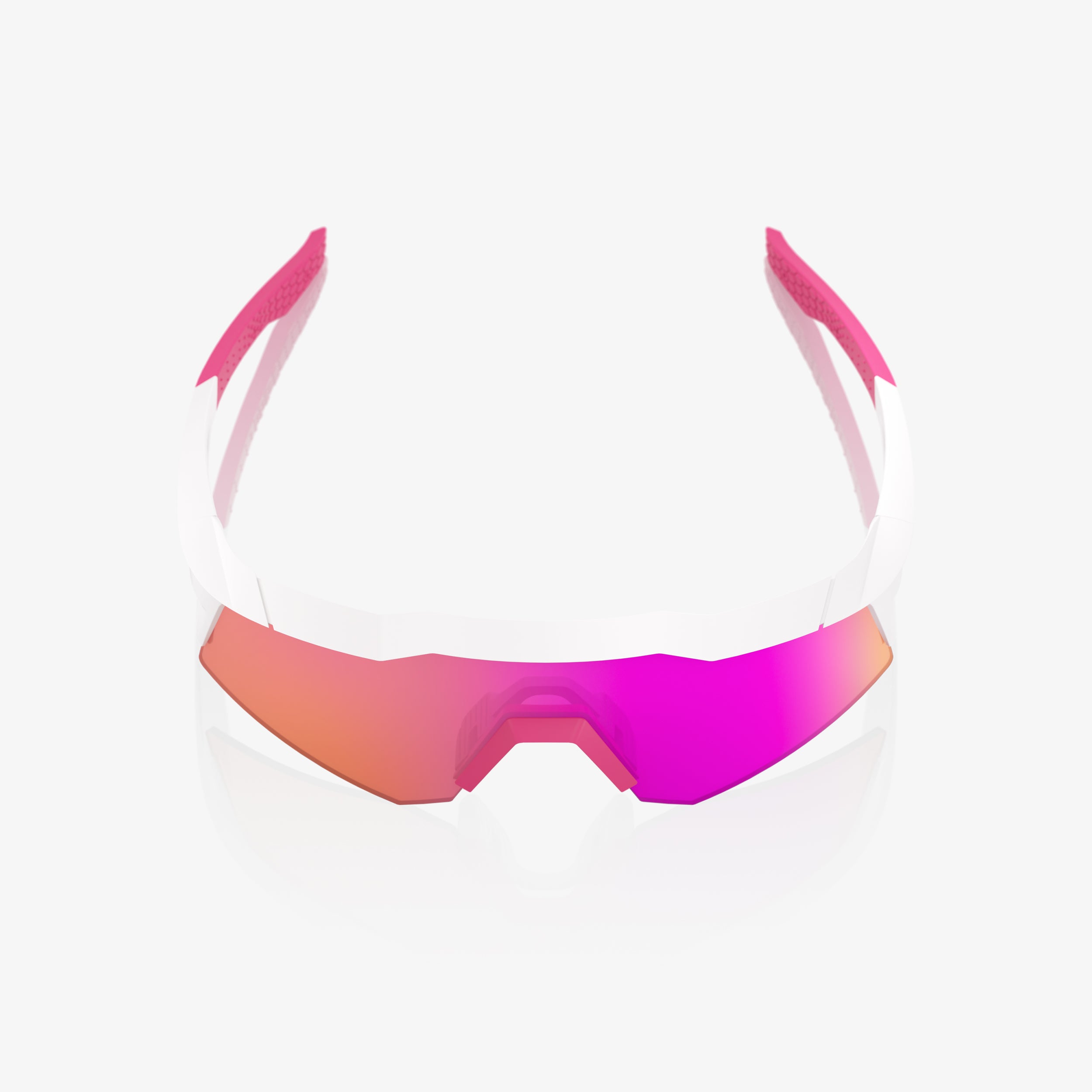 SPEEDCRAFT XS - Matte White/Pink - HiPER Vital Pink Mirror