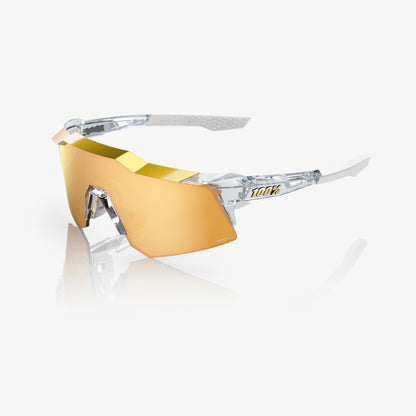 SPEEDCRAFT XS Polished Translucent Clear HiPER 24K Gold Mirror Lens