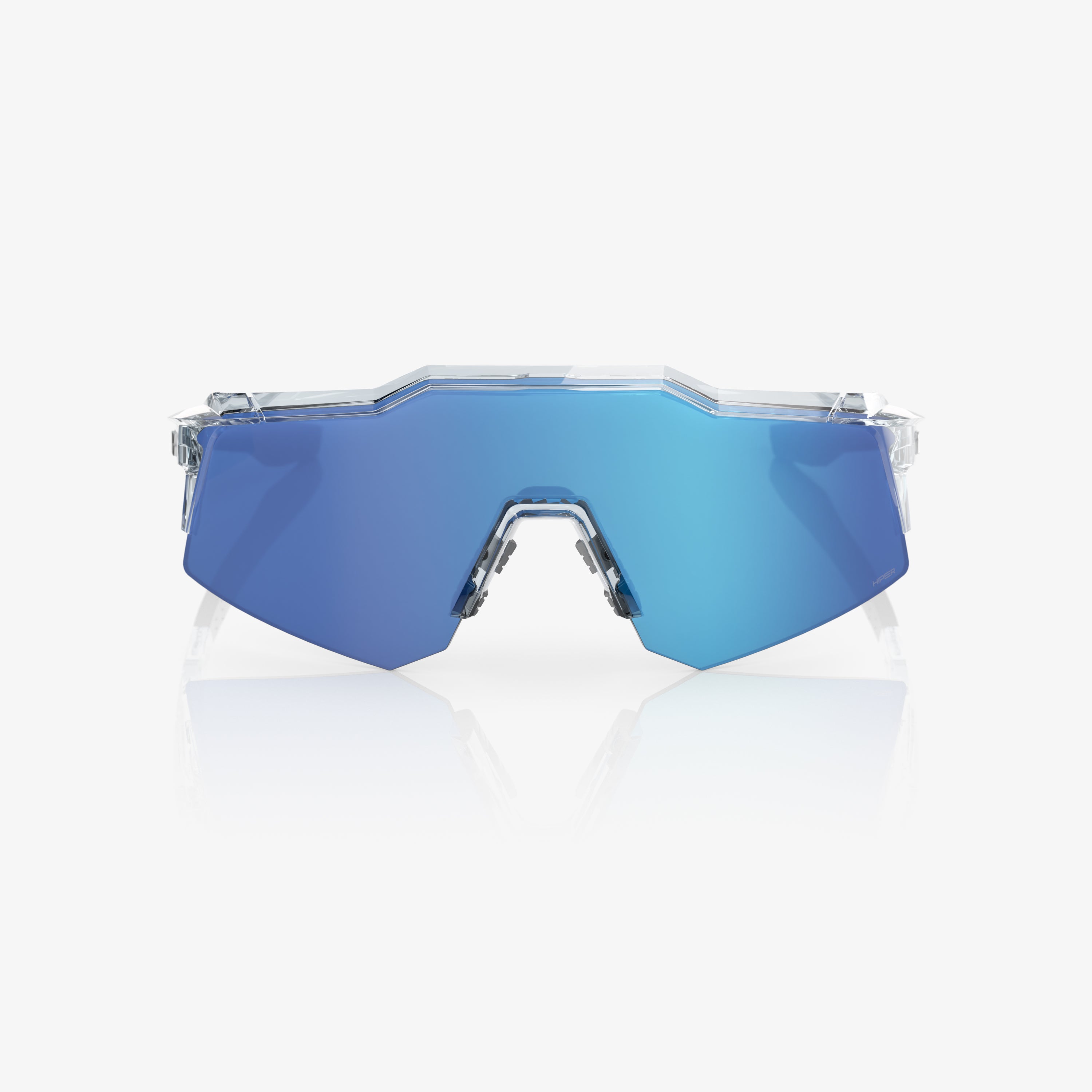SPEEDCRAFT XS Polished Translucent Clear HiPER Blue Mirror Lens