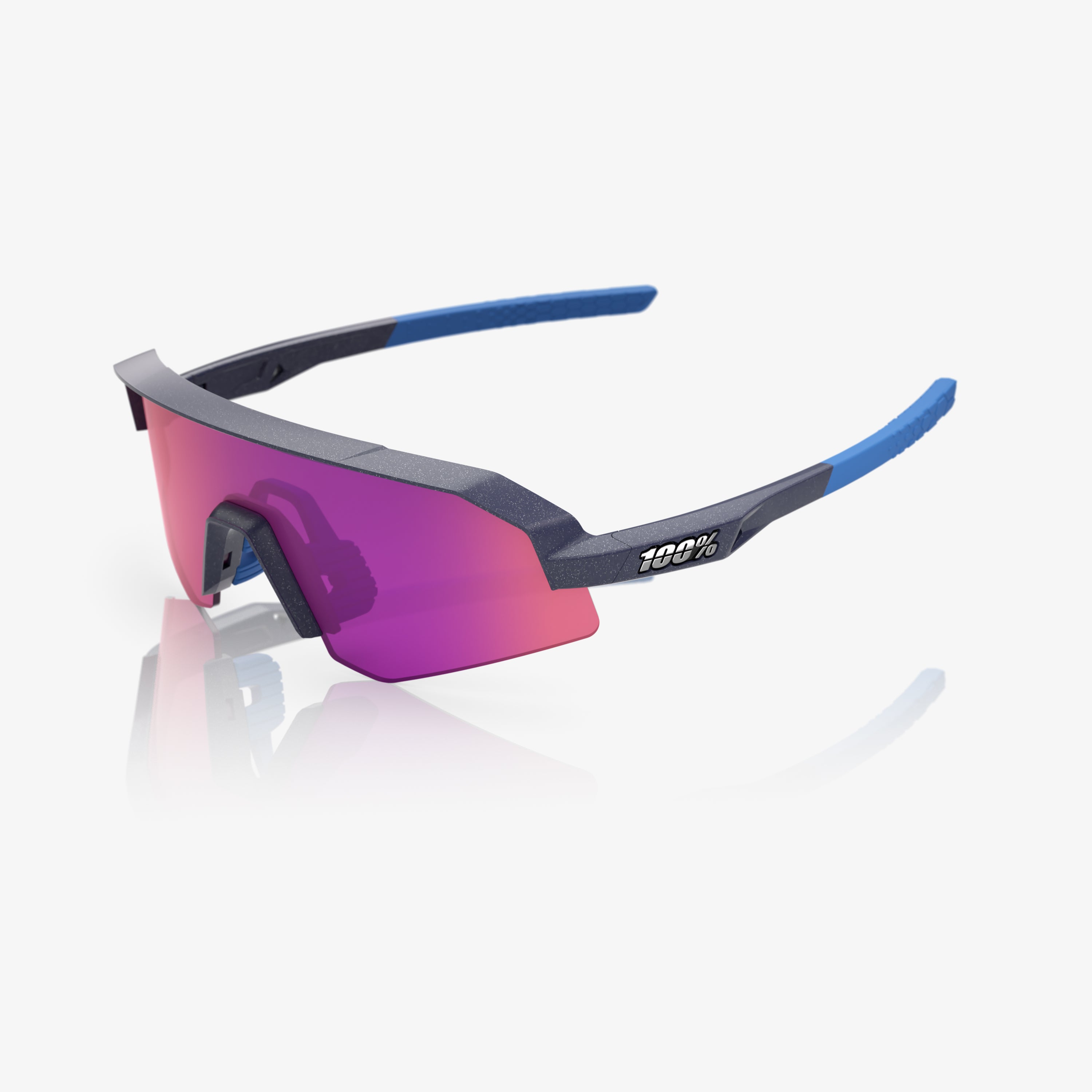 SLENDALE YOUTH Satin Storm Metallic Purple Mirror Lens