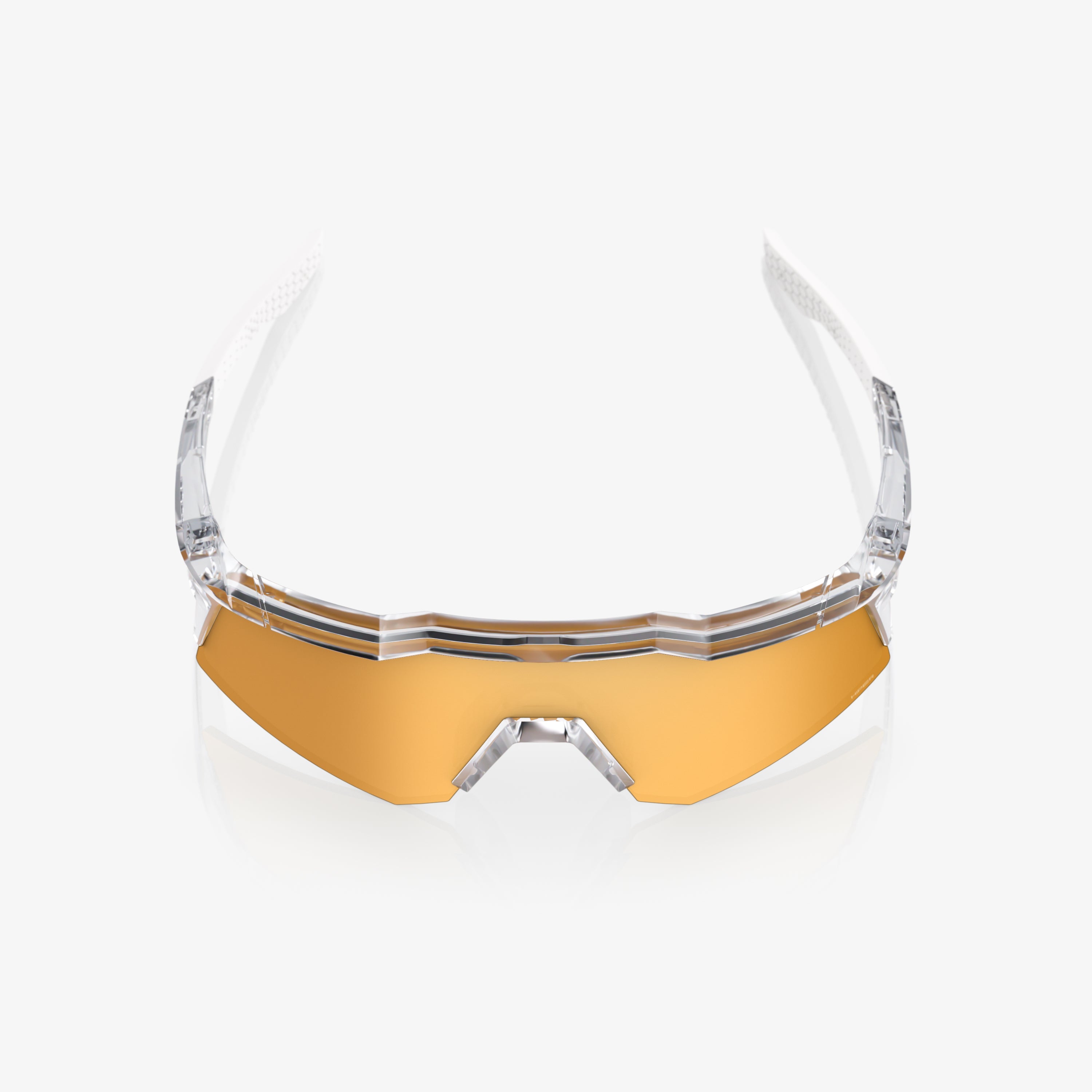 SPEEDCRAFT XS Polished Translucent Clear HiPER 24K Gold Mirror Lens