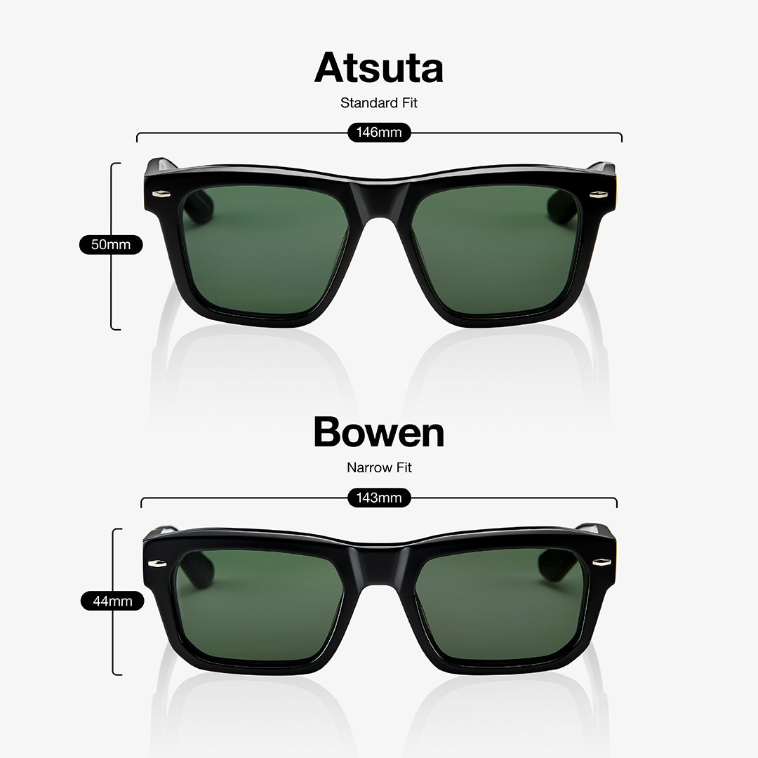 BOWEN Polished Tortoise GreyGreen Lens