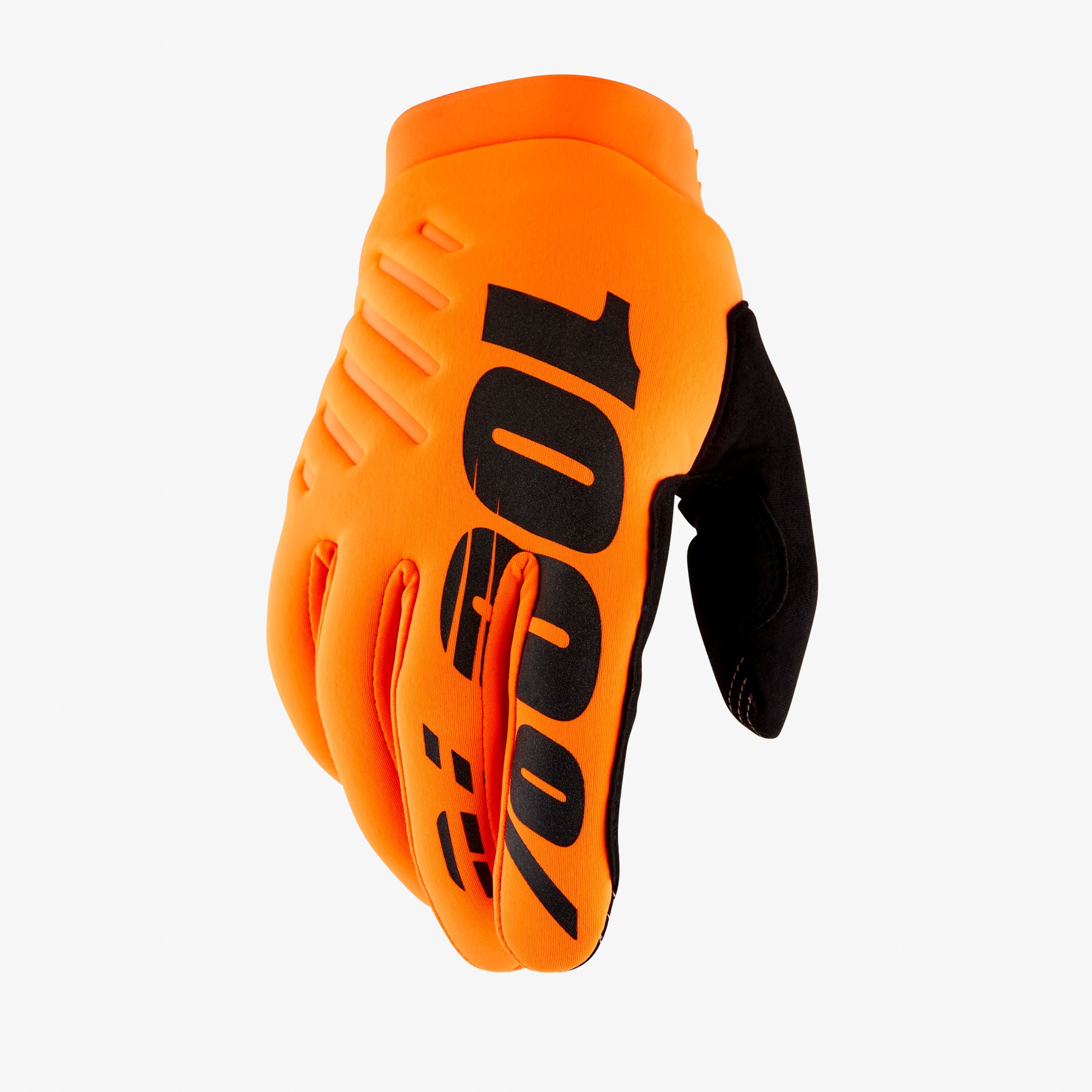 BRISKER Gloves Fluo Orange/Black