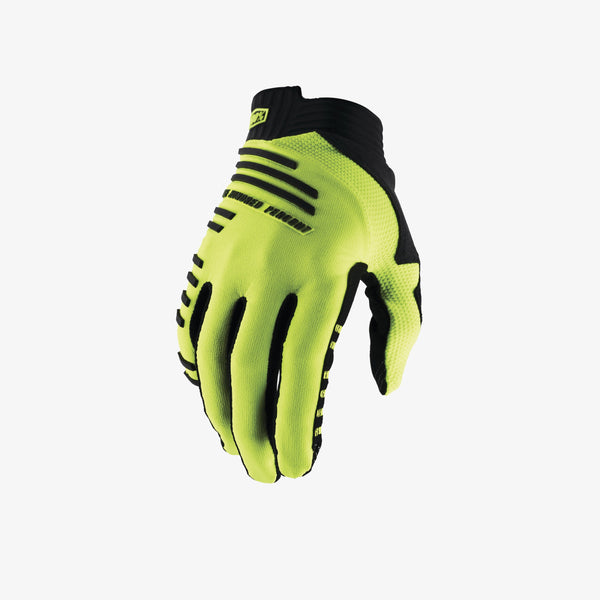 R-CORE Gloves Fluo Yellow MTB