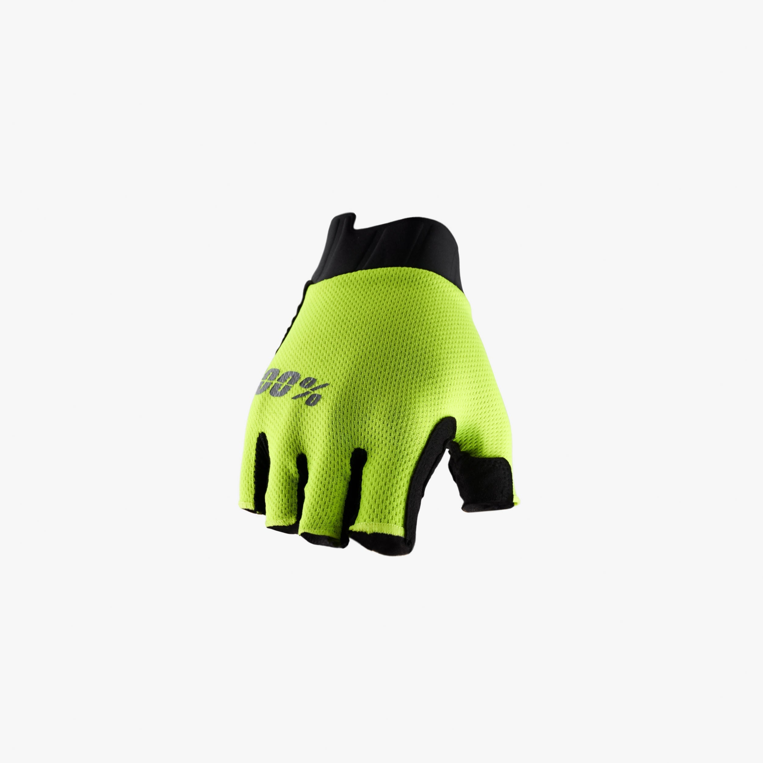 EXCEEDA Gel Women's Short Finger Gloves Fluo Yellow