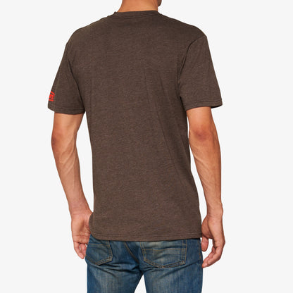 ASTRA Short Sleeve Tee Brown Heather