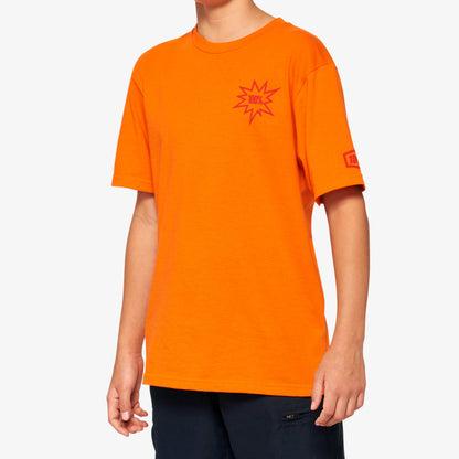 SMASH YOUTH Short Sleeve Tee Orange