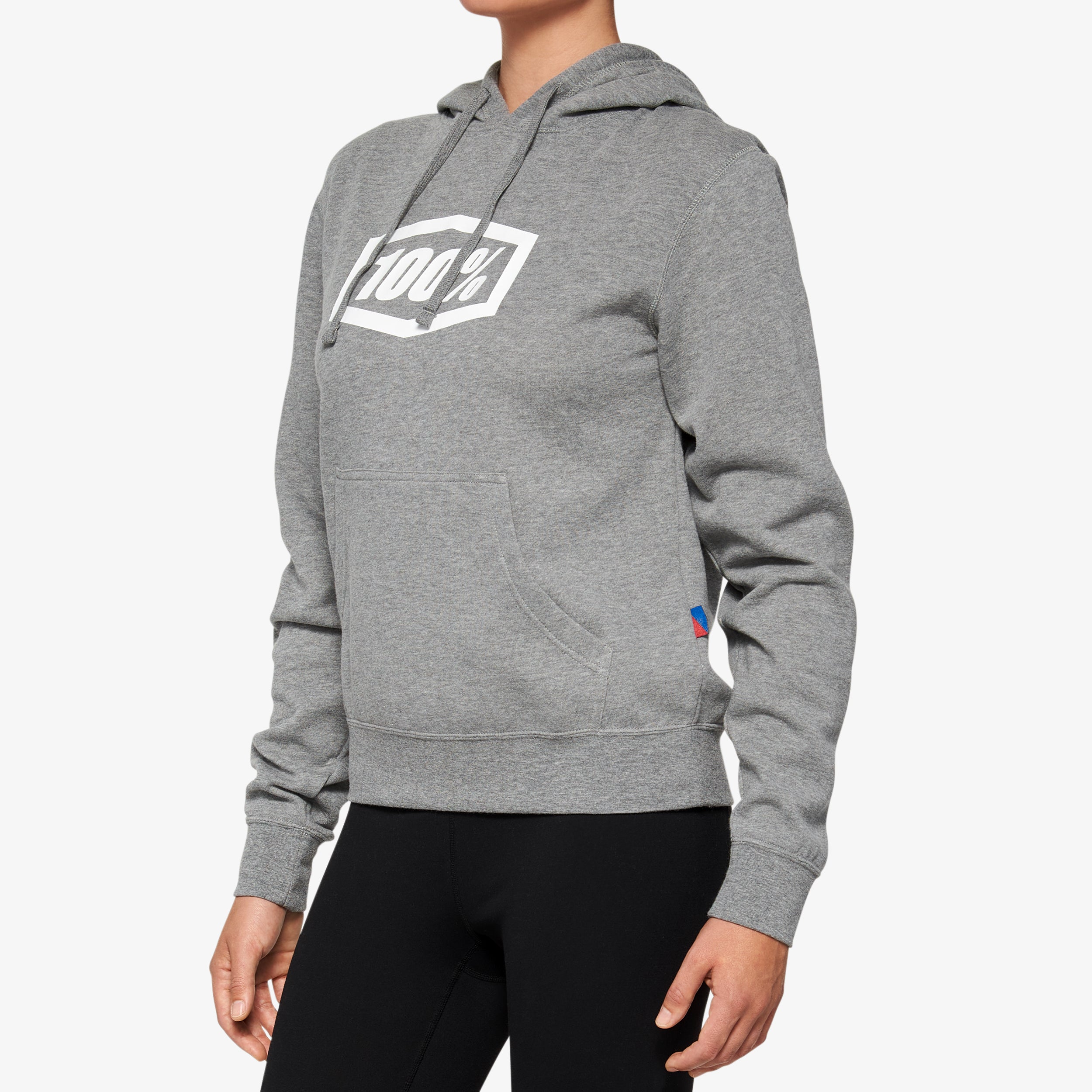 ICON Women's Pullover Hooded Fleece Heather Grey