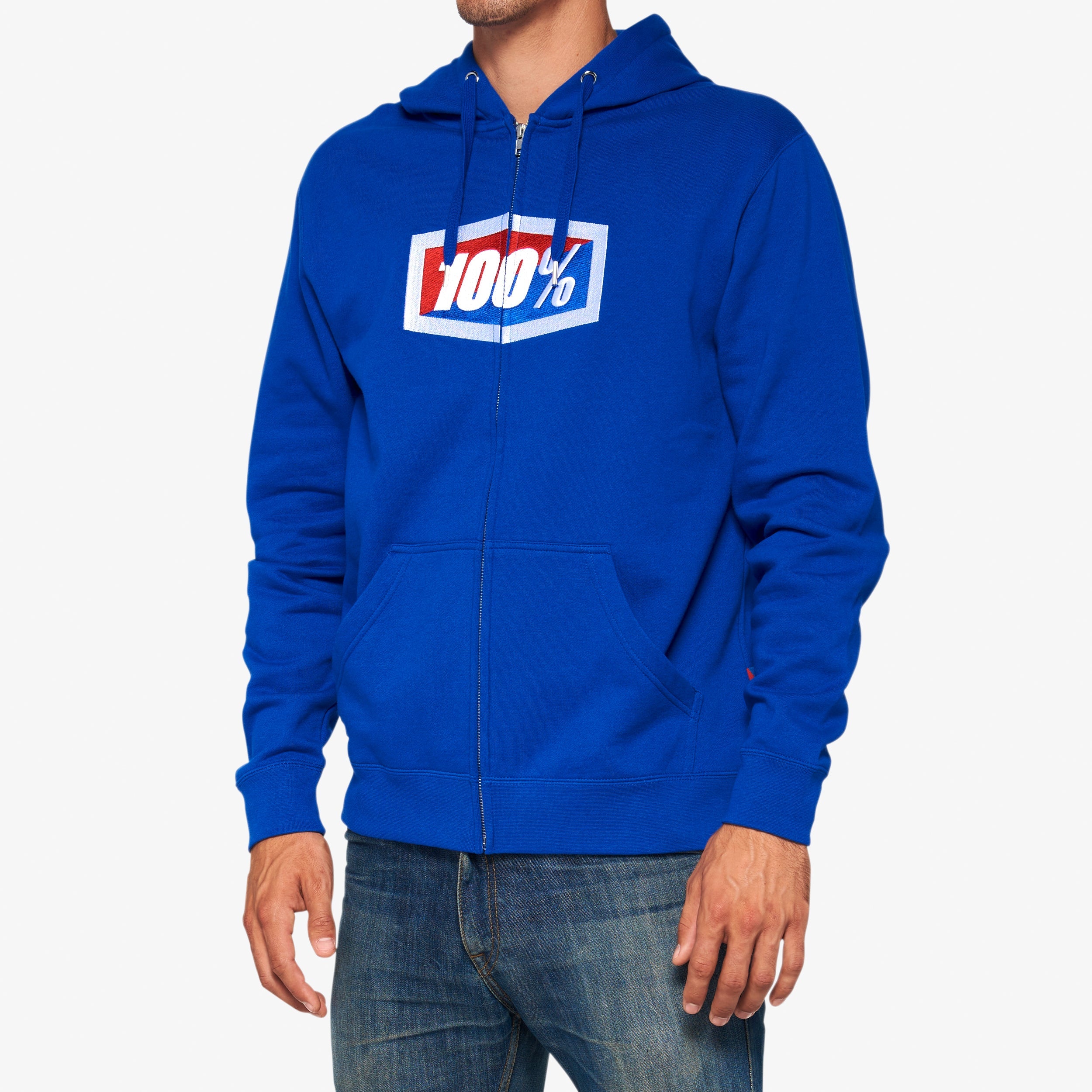 OFFICIAL Zip Hoodie Fleece Royal