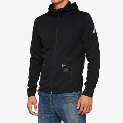 VICEROY Tech Zip Hoodie Black