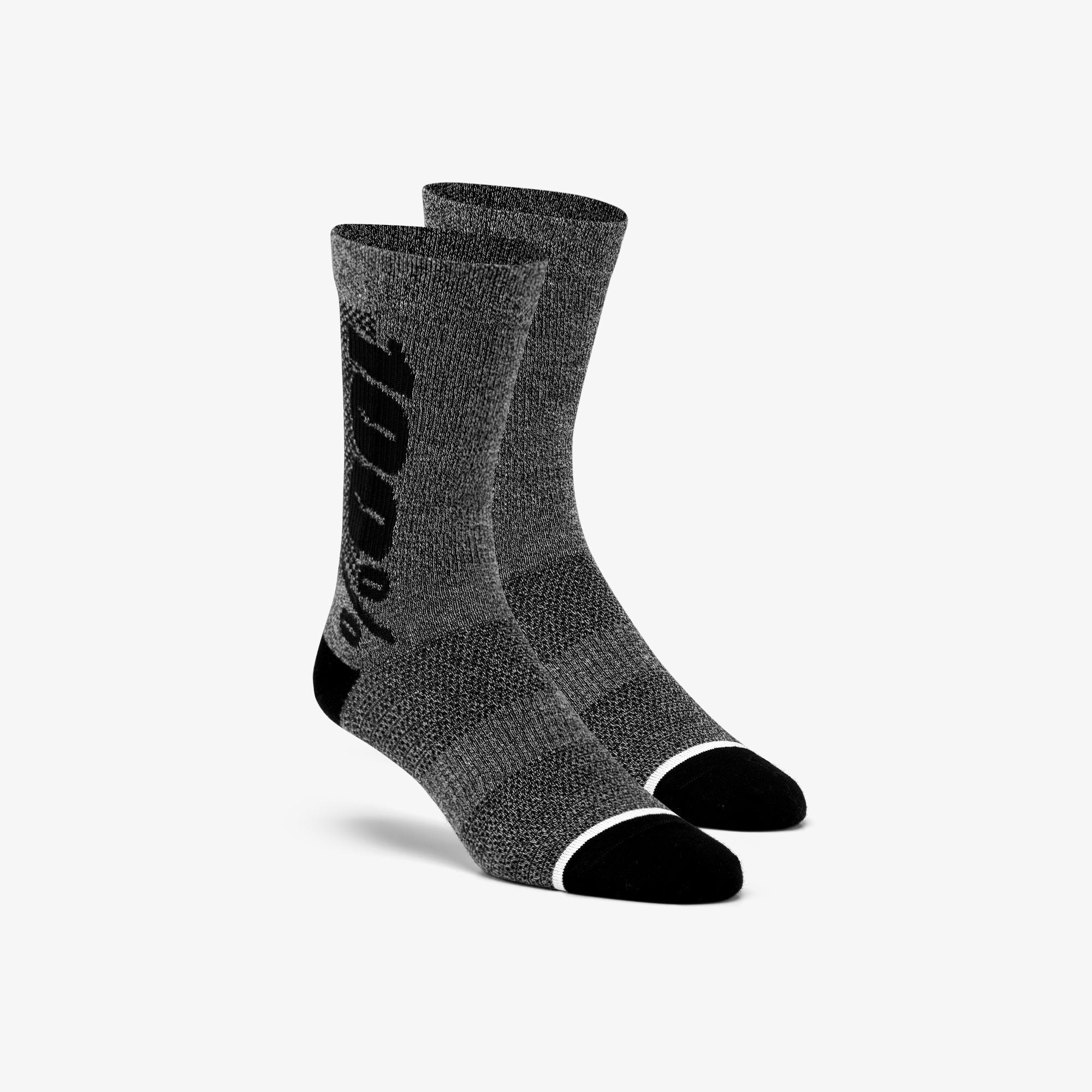 RYTHYM Merino Wool Performance Socks Charcoal Heather