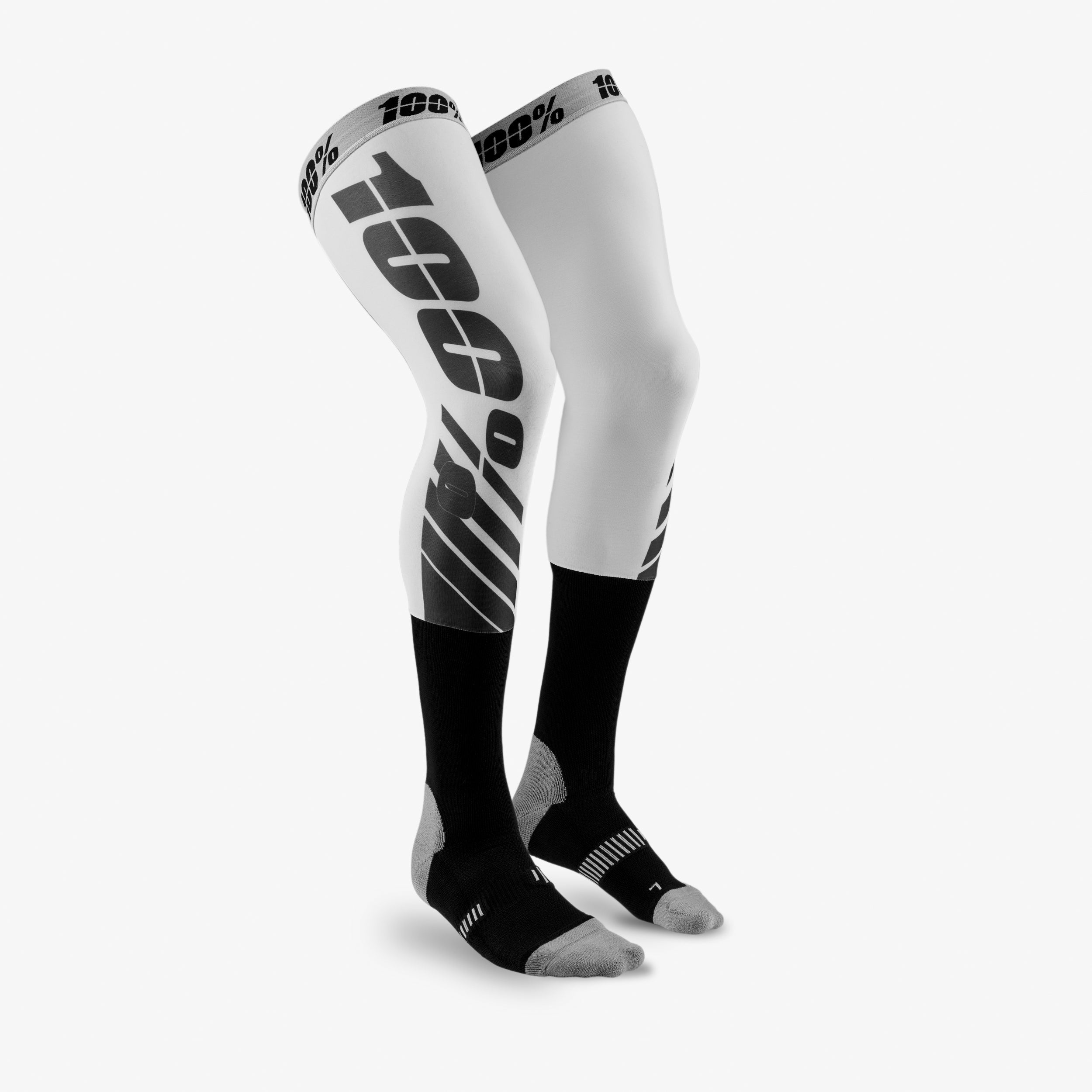 REV MX Knee Brace Sock Flash Grey