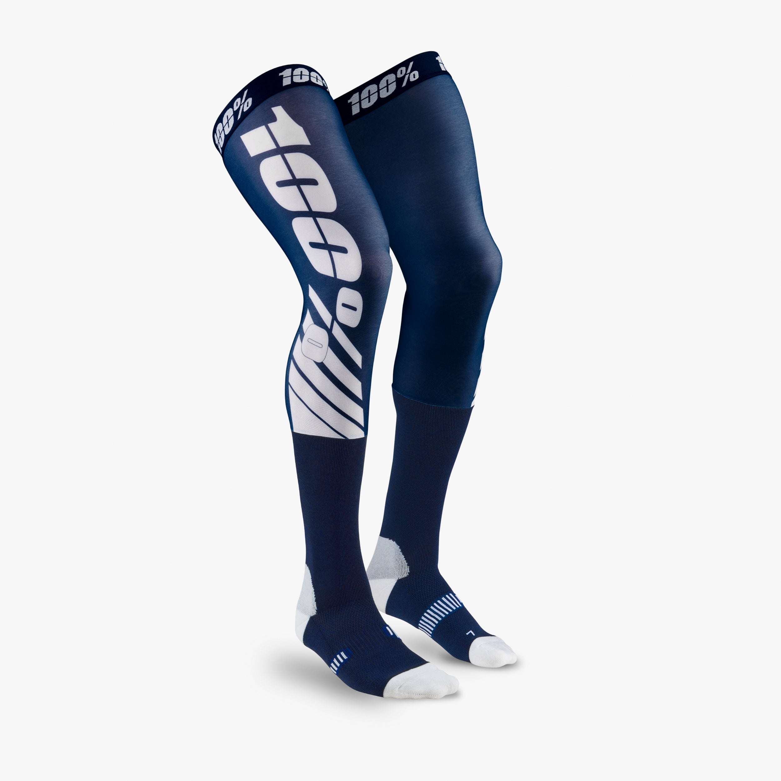 REV MX Knee Brace Sock Flash Navy