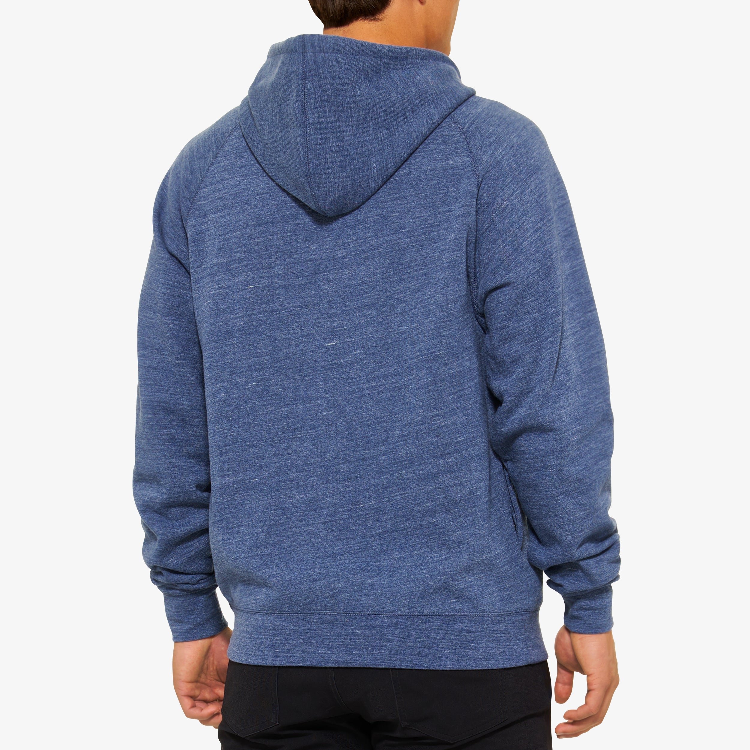 KERV Zip Hoodie Fleece Heather Navy