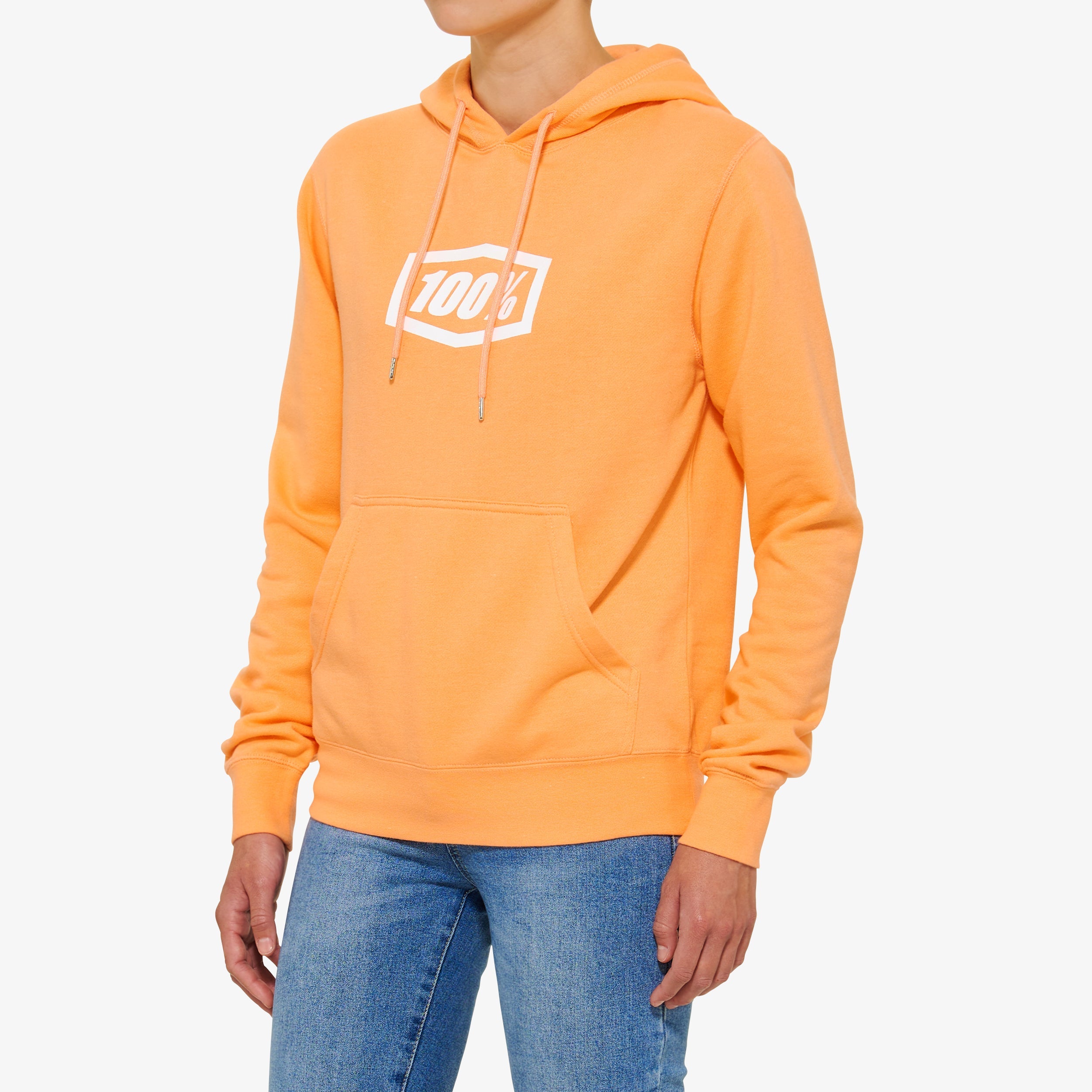 KANAPALI Women's Pullover Hoodie Fleece Orange