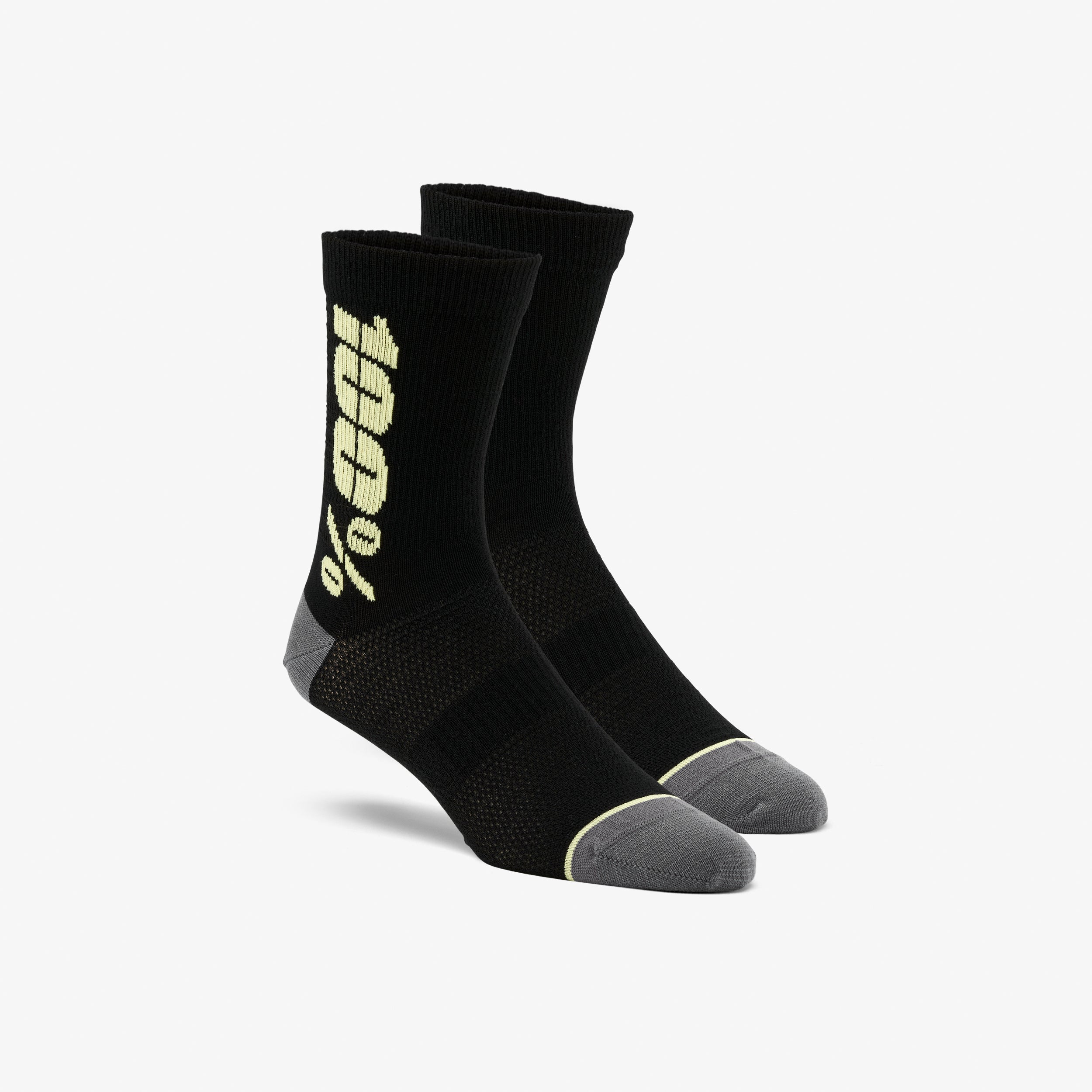 RYTHYM Merino Wool Performance Socks Black/Yellow