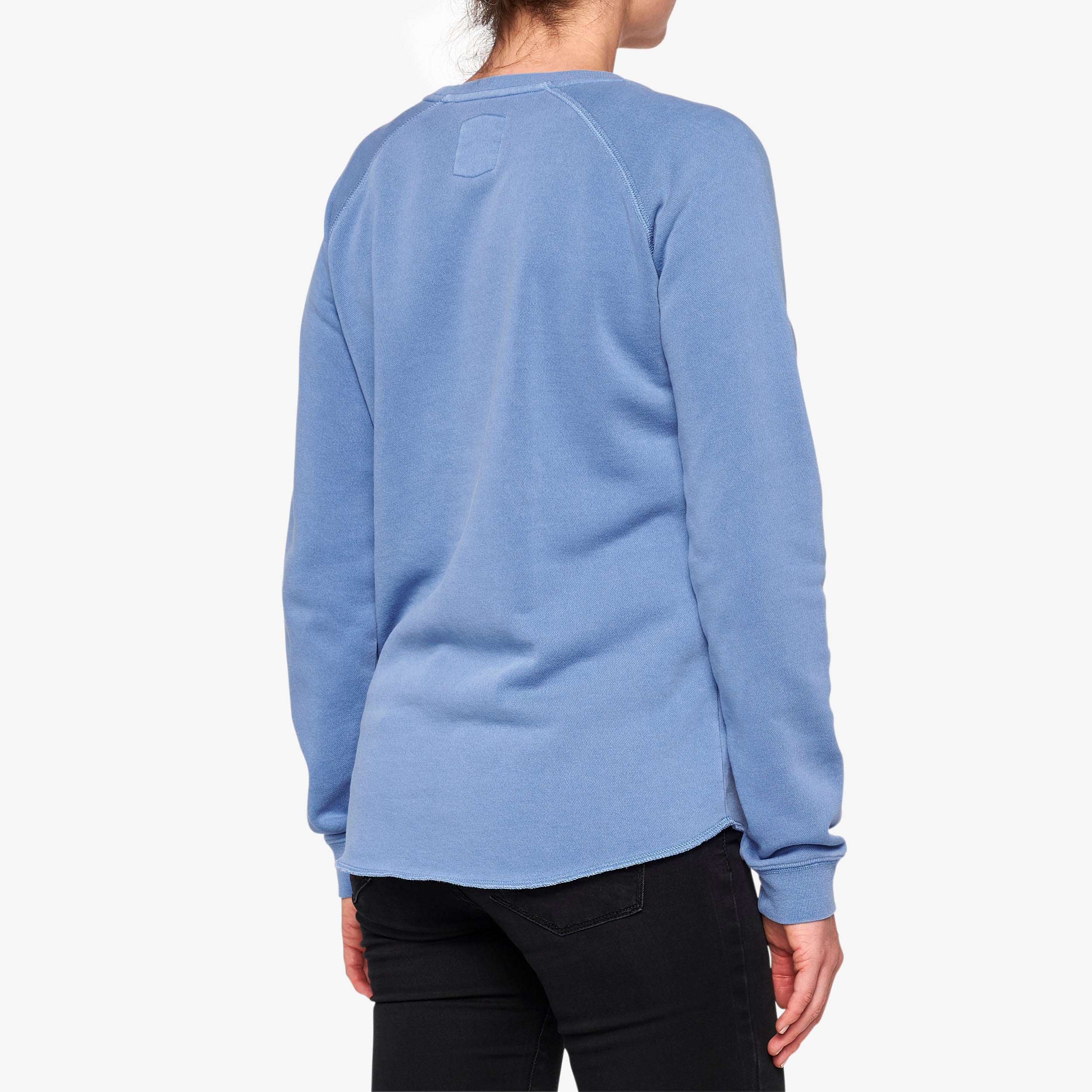 THORUNN Women's Pullover Crewneck Fleece Blue - Secondary