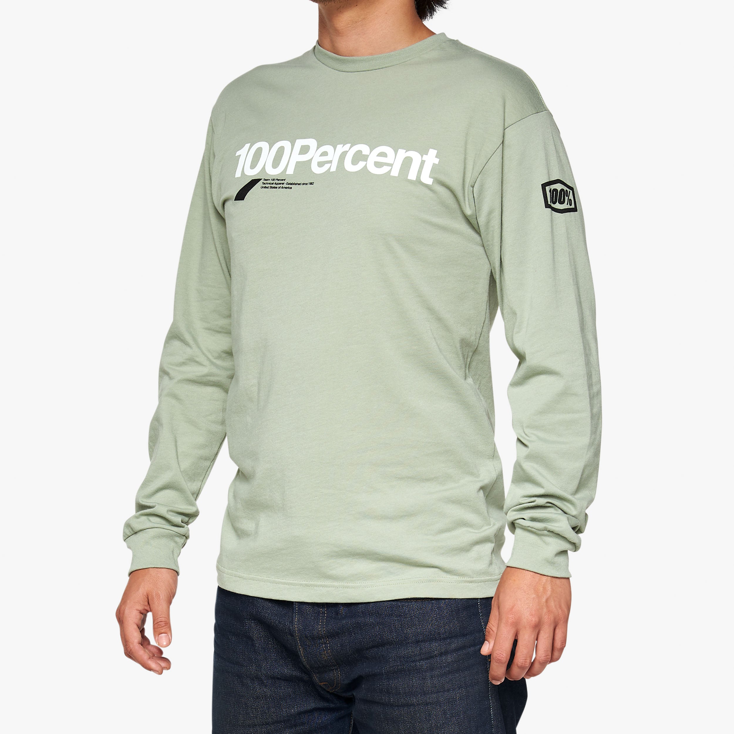 BILTO Long Sleeve Tee Slate Green