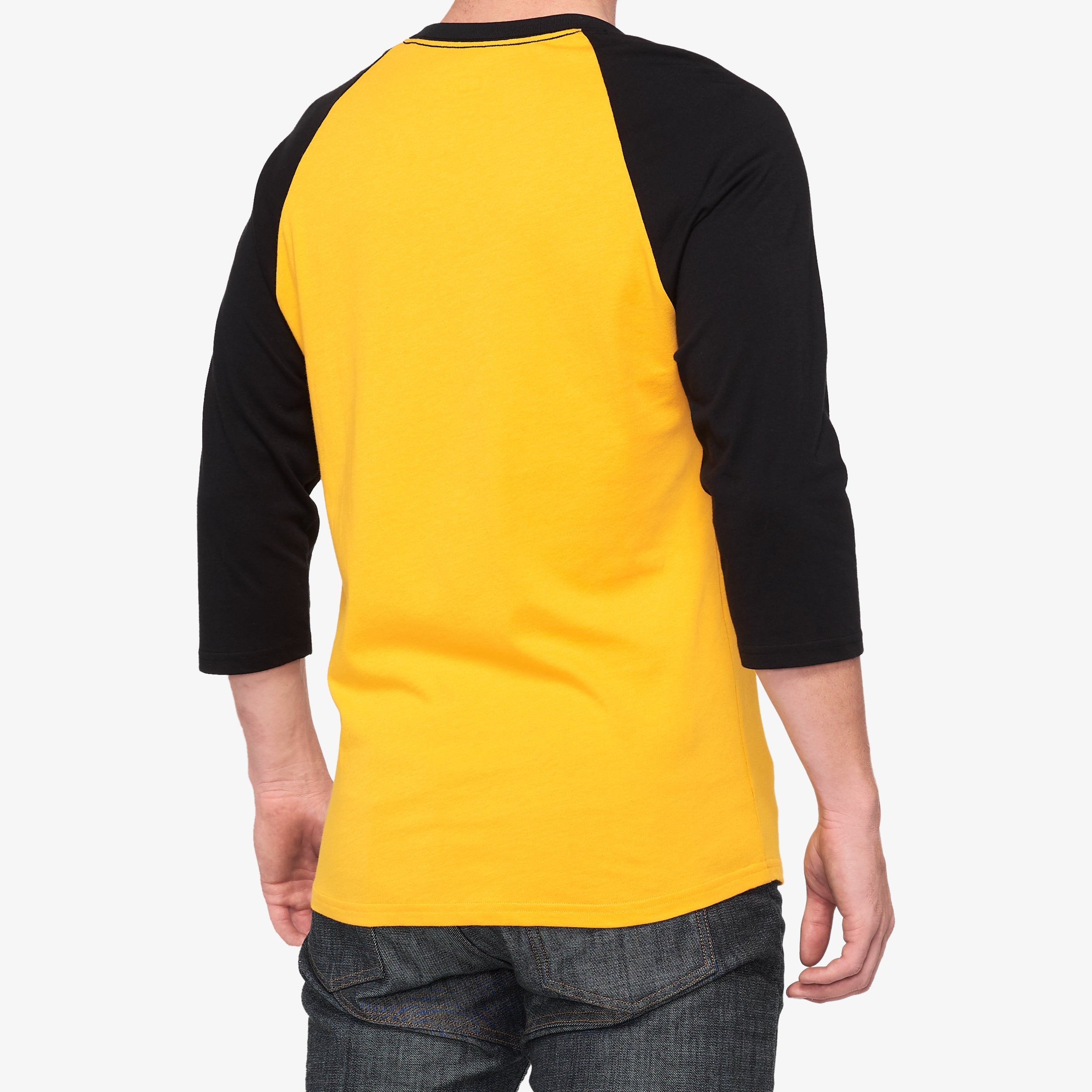 ESSENTIAL 3/4 Sleeve Tech Tee Goldenrod - Secondary