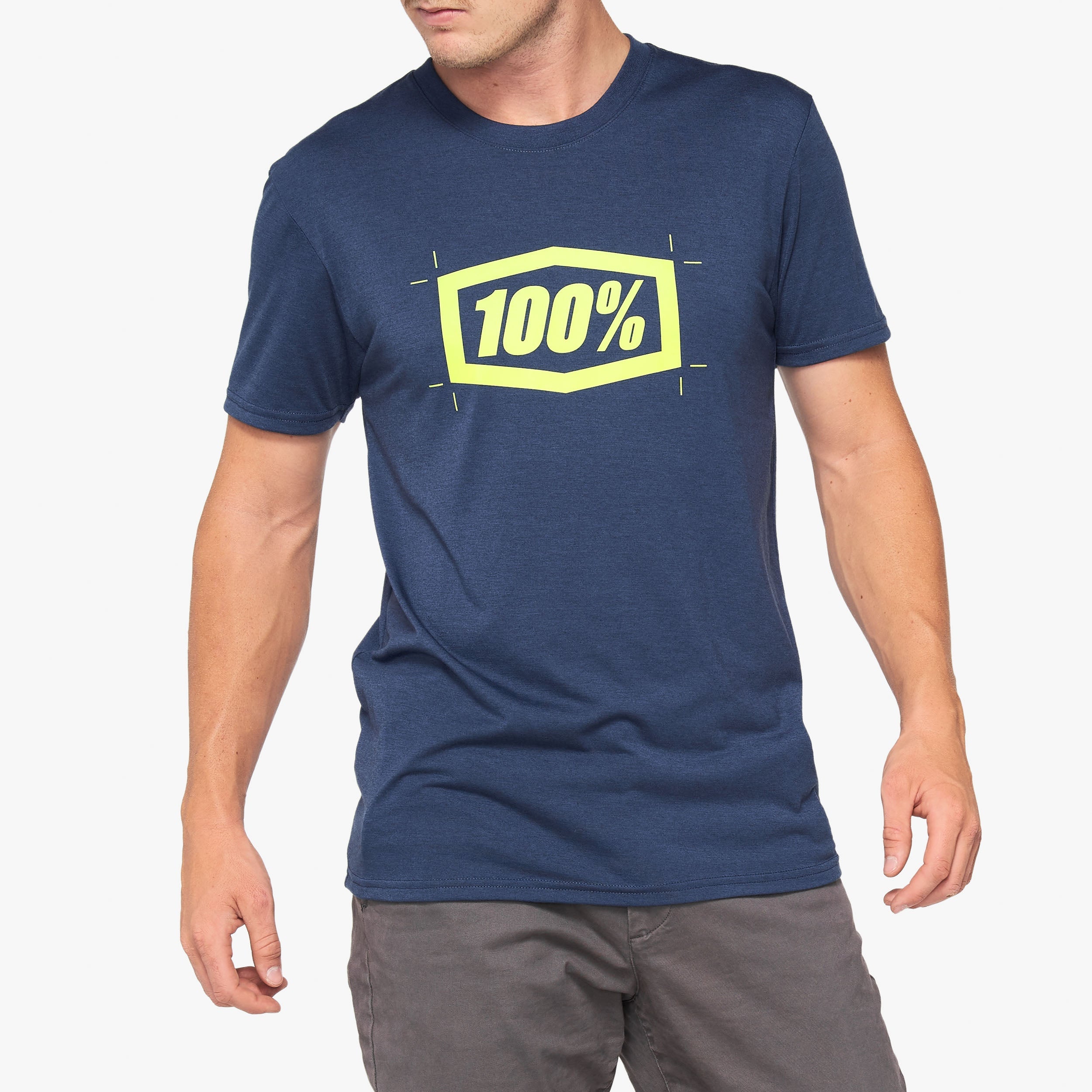 CROPPED Tech Tee Navy