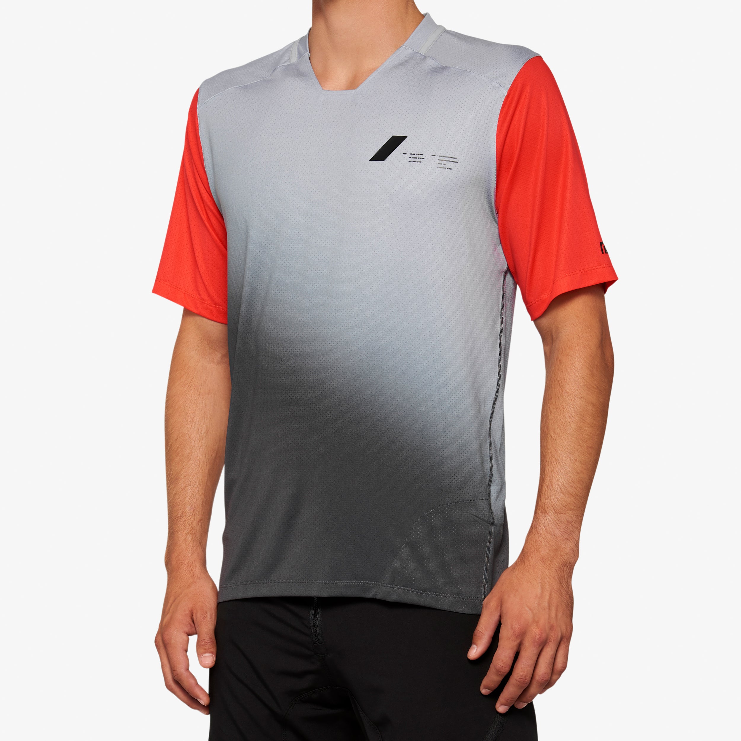 CELIUM Short Sleeve Jersey Grey/Racer Red