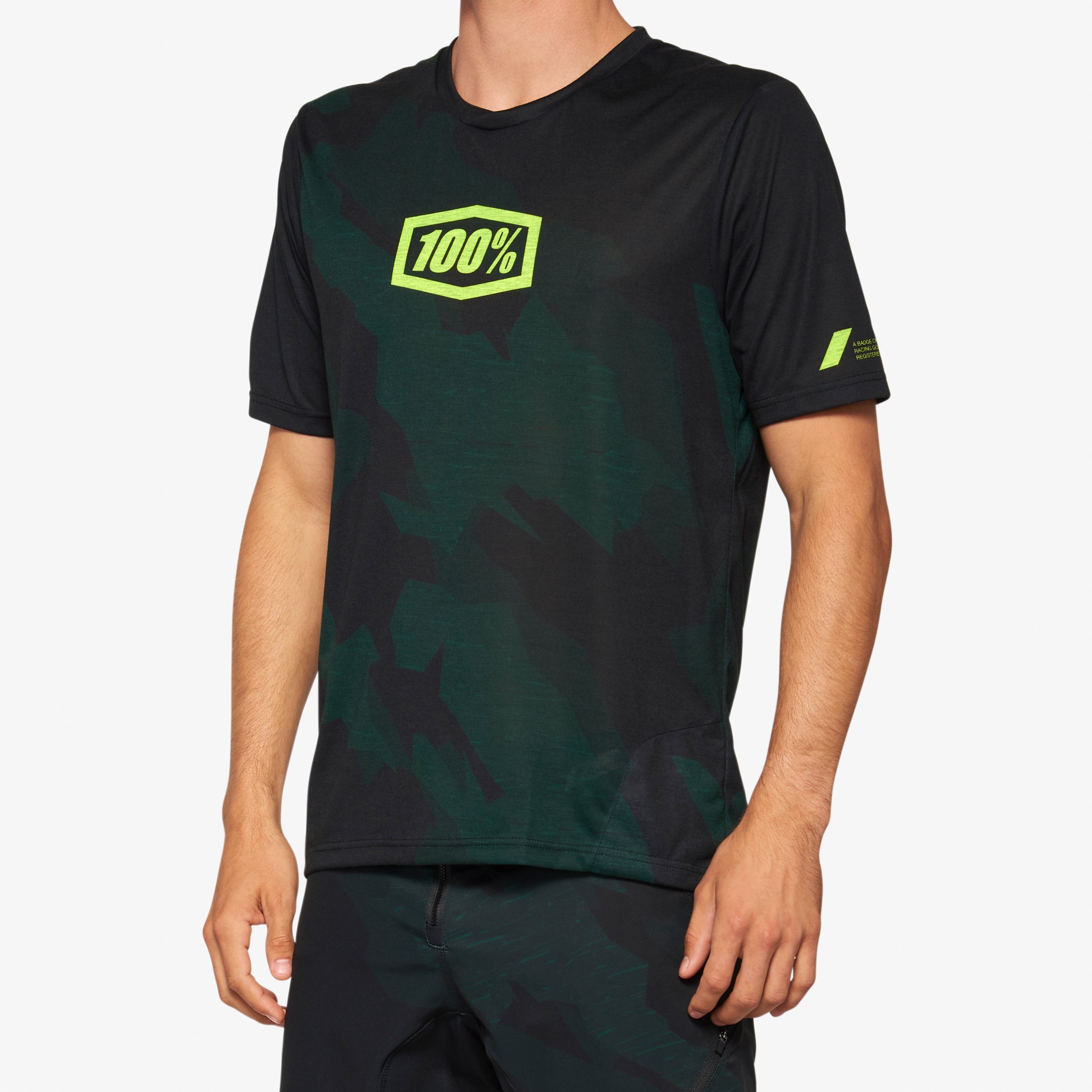 AIRMATIC LE Short Sleeve Jersey Black Camo