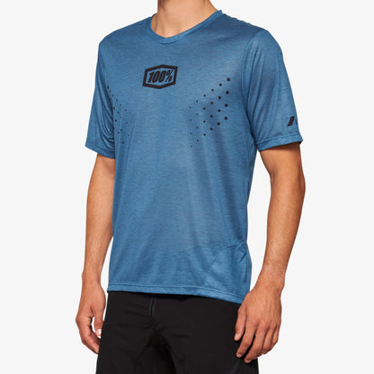 AIRMATIC MESH Short Sleeve Jersey Slate Blue