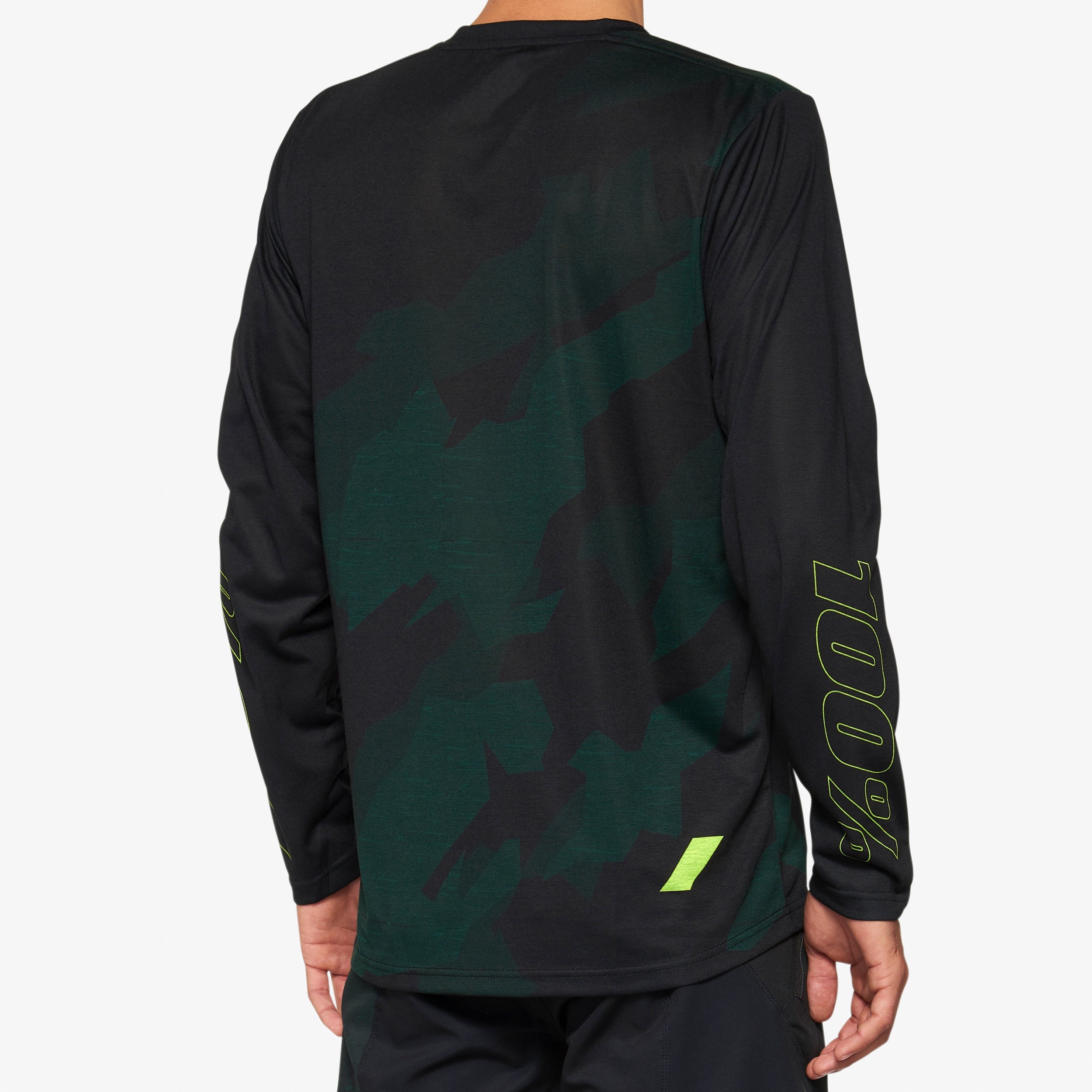 AIRMATIC LE Long Sleeve Jersey Black Camo - Secondary