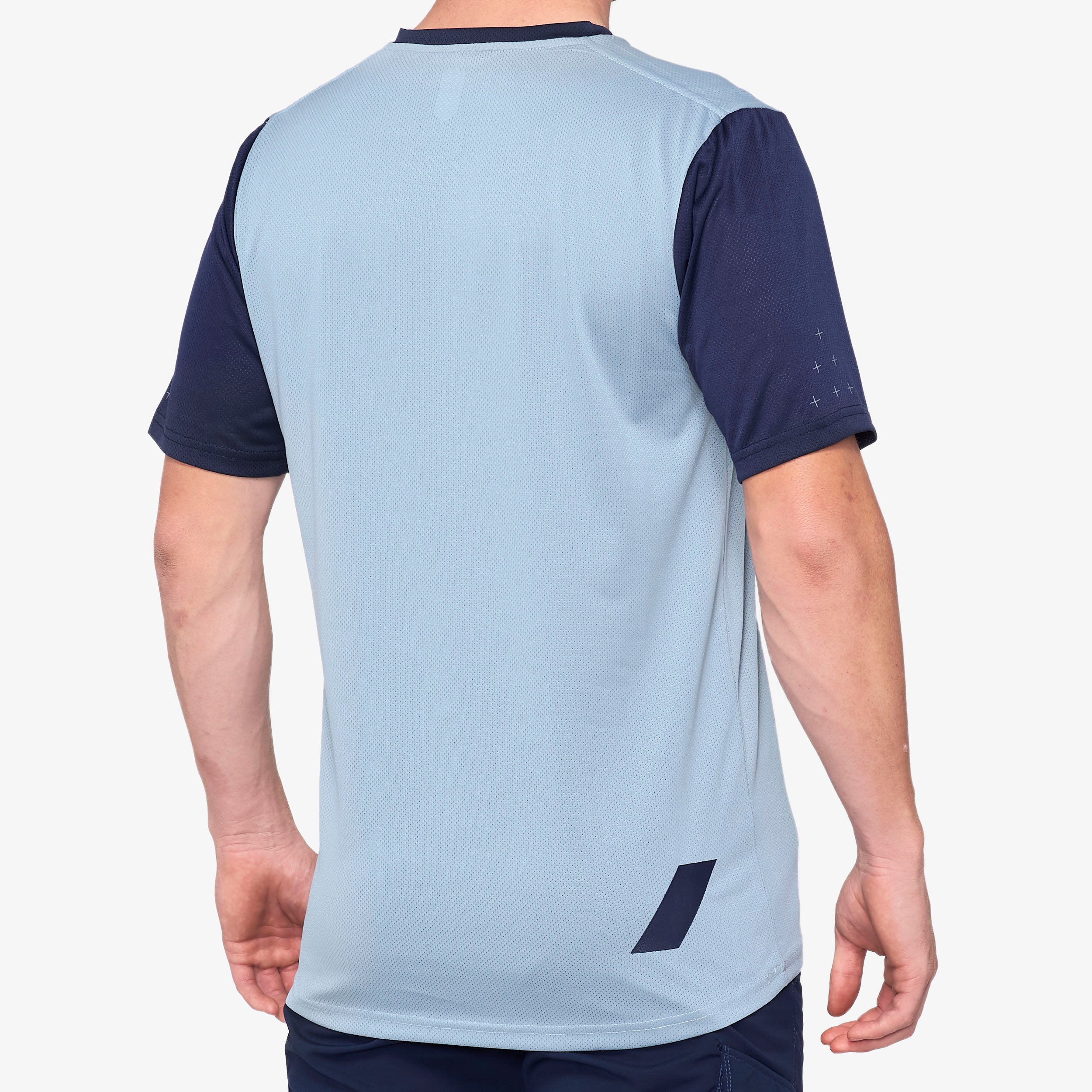 RIDECAMP Short Sleeve Jersey Lt. Slate Blue/Navy - Secondary