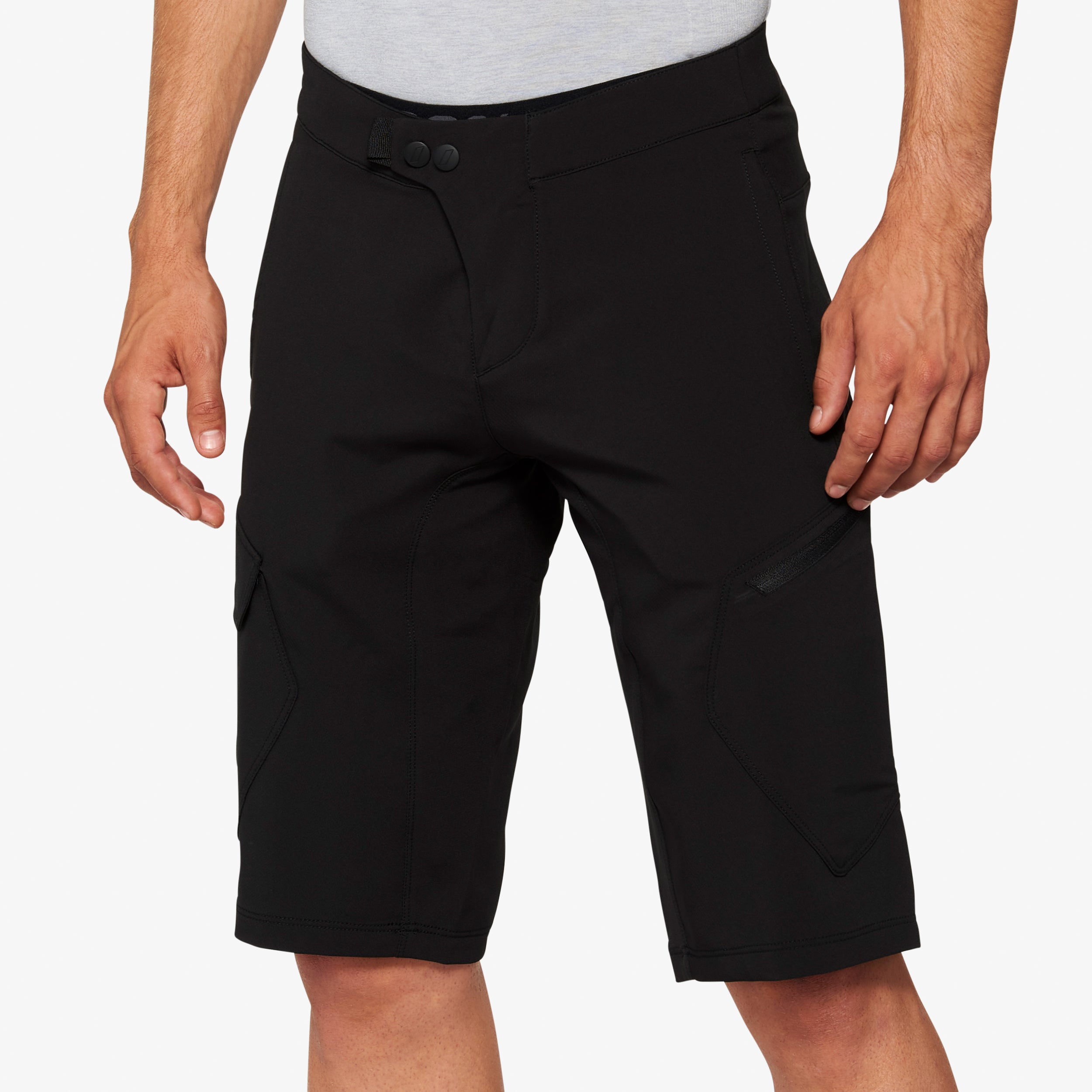 RIDECAMP Shorts w/Liner Black