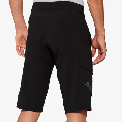 RIDECAMP Shorts w/Liner Black