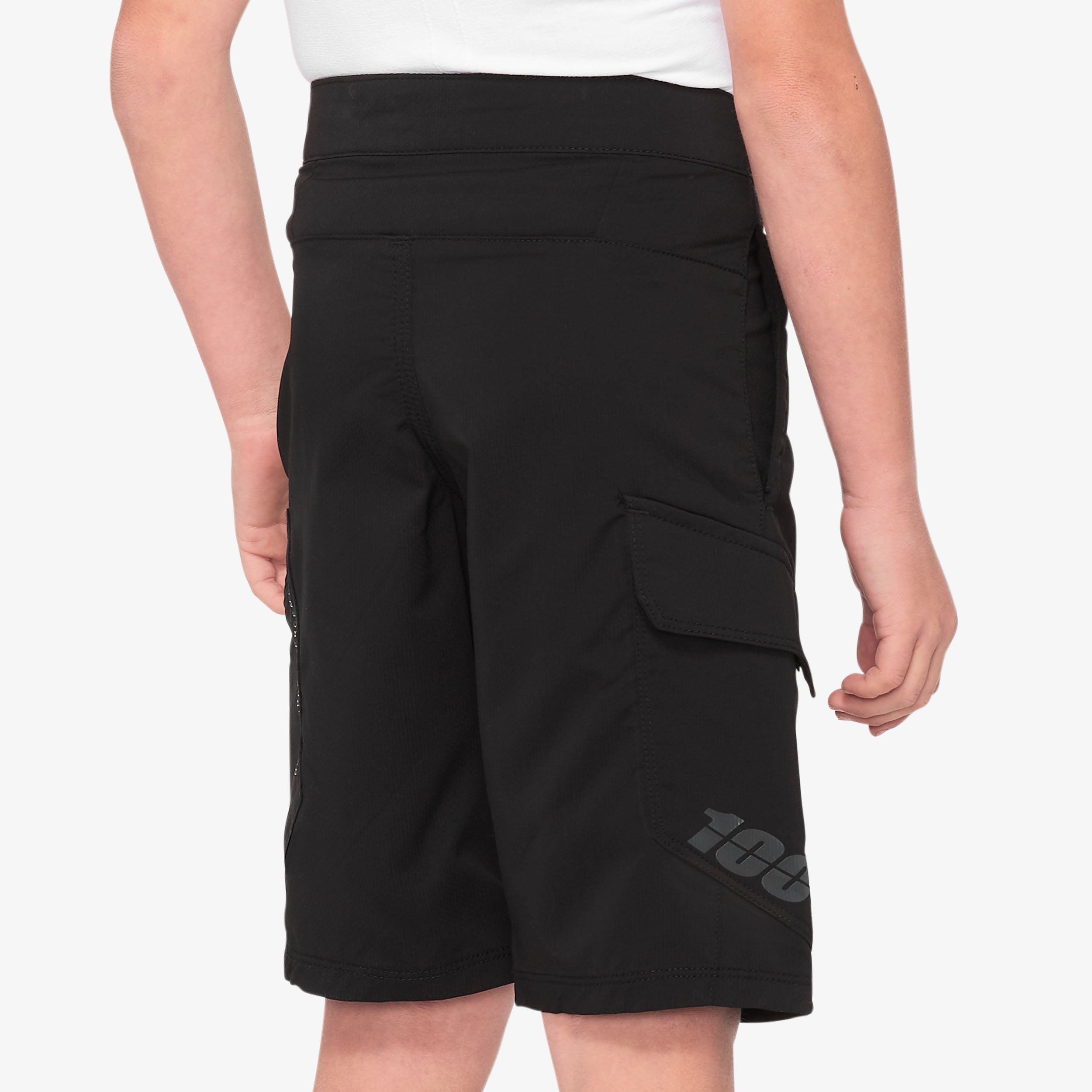 RIDECAMP YOUTH Shorts Black - Secondary