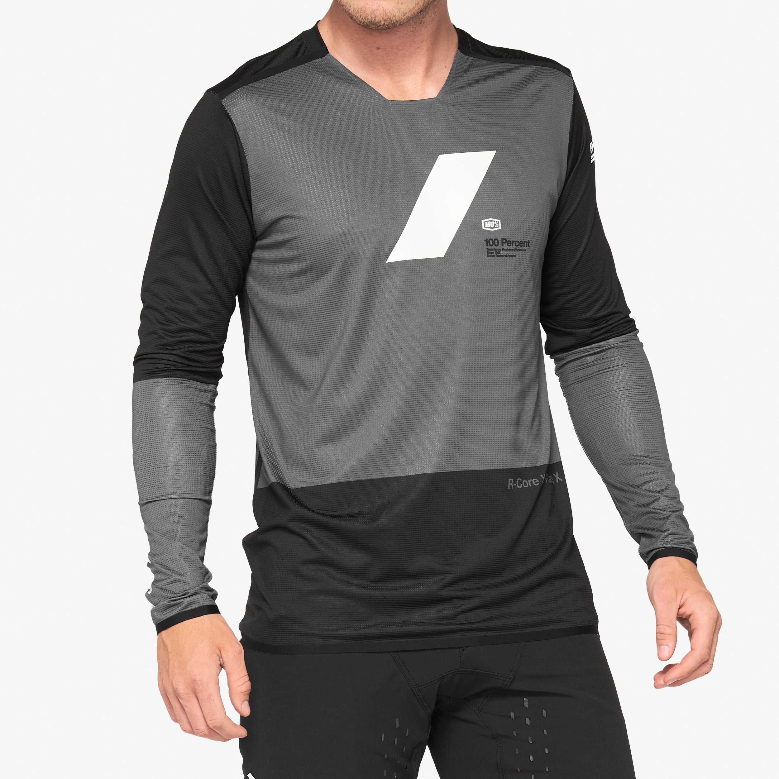 R-CORE X Jersey Charcoal/Black