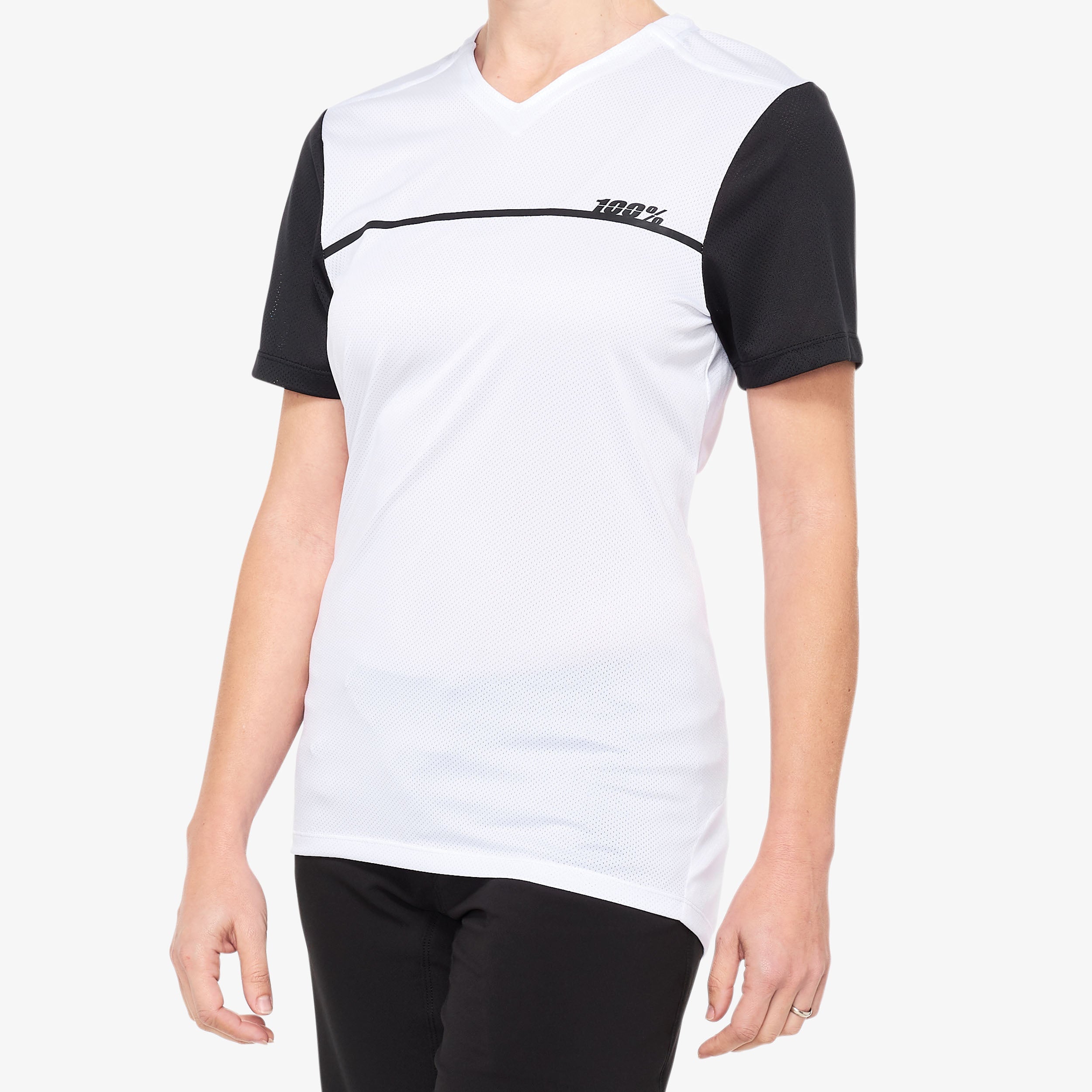 RIDECAMP Women's Jersey White/Black