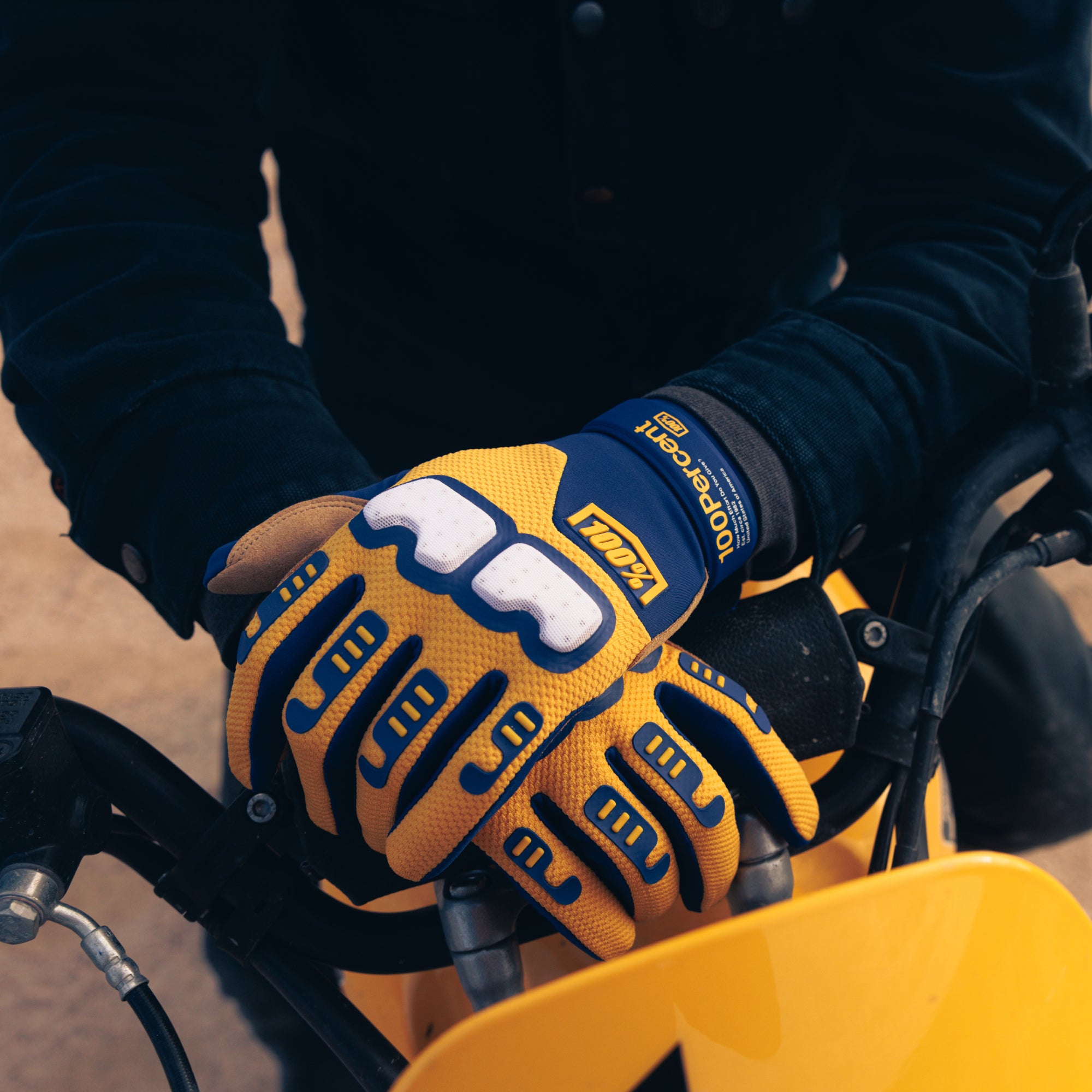 LANGDALE Gloves Blue - Secondary